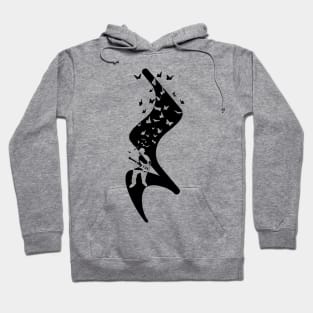 Bass Guitar-Quarter Rest Hoodie